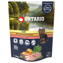 Ontariokarpe med grøntsager i bouillon 300 g