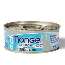 Monge Cat Senior Tonhal & Szardella 80g