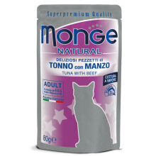 Monge Cat tonhaldarabok marhahússal 80g