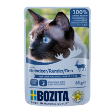 BOZITA Rénszarvassal Élőfalatkák Zselében 85g
