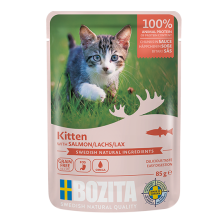 BOZITA KITTEN Lazacos szószos falatkák 85g
