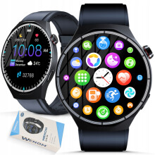 Wenom GTS-49 okosóra Bluetooth-szal, OLED zenei egészségügyi funkcióval, 1 GB memóriával, menüvel és PL-lel.