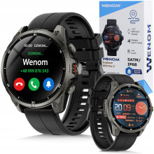 Wenom Explorer Pro 2 férfi okosóra GPS AMOLED vízálló 5ATM sport