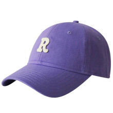 (L, Purple) Large Head Baseball Cap For Men Breathable Comfortable Fit Sports Hat for Hiking