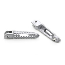Repose-Pieds Avant de Moto pour Trident 660 Trident660 2020-2024 Repose-Pieds Repose-Pieds Pédale Argent