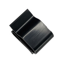 100 STKS FotovoltaïSche Zonnepaneeldraadclips PV-Kabelklem voor Zonneframebeugel met een Bereik van 1,0 mm - 3,2 mm Zwart