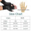 (M) Copper Compression Gloves For Arthritis Carpal Tunnel Hand Support Pain Relief 4