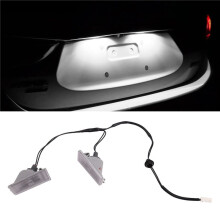 Lumière de Plaque D'Immatriculation de Voiture LED Assy pour  Korando 2012 Feux Arrière Lampe de Plaque D'Immatriculation Remplacement Direct