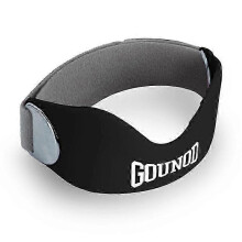(Black) suitable for gounod bgd001 professional patellar strap for basketball running cycling meniscus protection sports knee guard