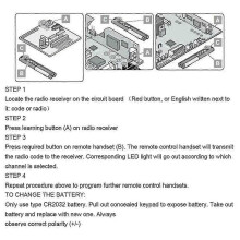 suitable for sommer 4026 4020 tx03-868-4 tx03-868-2 868mhz garage door remote control gate opener