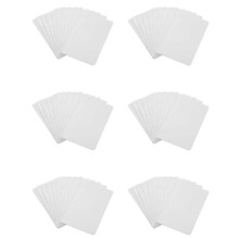 60 ST RFID NFCsmart Chip Badge Clone 0 Sektor Skrivbar Tag UID Access Control Tunt Kort 13,56Mhz Omskrivbar Kopia Nyckel