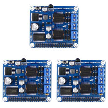3X Waveshare for Raspberry Pi RPi Motor Driver Board MC33886 Drives Expansion Board for Raspberry Pi