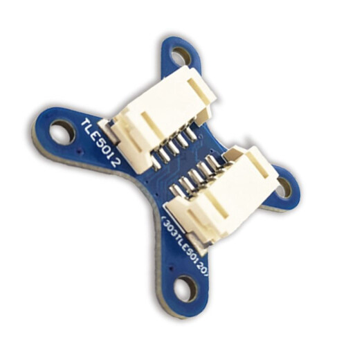 TLE5012 Magnetic Encoder Module Magnetic Induction Angle Measurement Sensor Module FOC 15 Bit High Accuracy 2