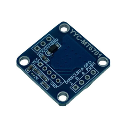 Magnetic Encoder MT6701 Magnetic Induction Angle Measurement Sensor Module 14bit High Precision Can Replace AS5600 2
