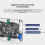 Four-Channel Encoder Motor Driver Board Kit AT8236 Controller Board Module for STM32, Raspberry Pi, Jetson Controllers 9