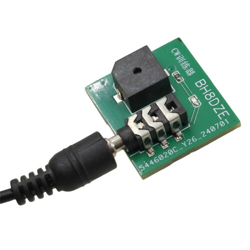 CW Trainer Hand Key Practice Connector Mores Code Training Valnd Key Trainer Mobile Phone Computer Connection