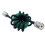 1.8-30MHz 200W Shortwave Choke Magnetic Ring for Frequency Shortwave Radio Testing Common Mode Current Anti-Interference 1
