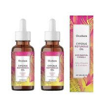 (2pcs) suitable for cyperus rotundus oil 60ml natural hair removal moisturizing soothing body hair growth reduction