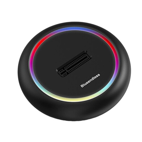 Blueendless SSD Enclosure Dual Protocol M.2 SSD Case USB3.1 10Gbps/S NVME+NGFF SSD Enclosure M.2 TYPE-C Docking Station