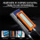 M2 SSD Case  Protocol M.2 SSD Enclosure 5Gbps with Display Screen Intelligent Digital USB3.2 Gen2 Type C Disk Box A 10