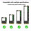 M.2 NVMe SSD Enclosure 10Gbps Type C USB 3.1 to SSD External Storage Box Support  TF Card Reader Direct Insertion 6