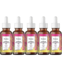 (5pcs) suitable for cyperus rotundus oil 60ml natural hair removal moisturizing soothing body hair growth reduction