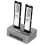 Dual-Bay External Hard Disk Box Gen2X 20Gbps M.2 SSD Enclosure M/B M Key Solid Disk Case M.2 M.3 NVME PCI-E 2