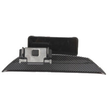 Dashboard Oraganizer Tray with Phone Holder Clip for Mustang 2015+ Center Console Stowing Storage Container Box
