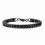 (Black) Men's Personalized Charm Bracelet 1