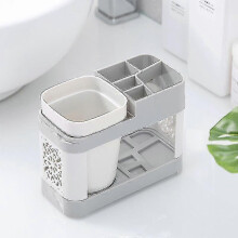 Toothbrush Toothpaste Holders Cup Couple Bathroom Set Mouthwash Toothbrush Cup Plastic Teeth Brush