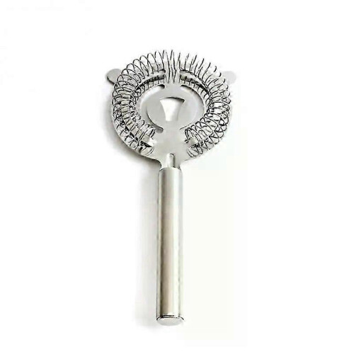 (A3) suitable for cocktail shaker, stainless steel bar strainer with spring for mixed drinks, professional bartender tool