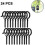 24pcs Screw In Hooks Outdoor String Lights Screw Hook Ceiling Hooks 2