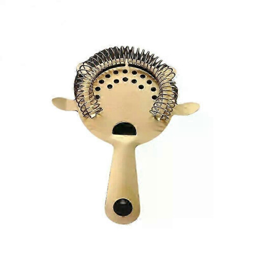 (A5) suitable for cocktail shaker, stainless steel bar strainer with spring for mixed drinks, professional bartender tool