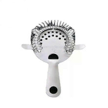 (A4) suitable for cocktail shaker, stainless steel bar strainer with spring for mixed drinks, professional bartender tool