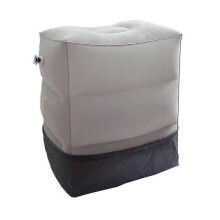 (1PCS, Foot Pad) Inflatable Airplane Leg Rest Pillow 3 Adjustable Travel Relax Height Footrest