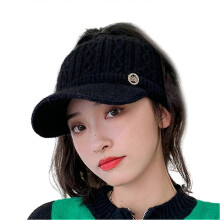 (One Size, Black) Apparel Accessories Clothing Accessories Hats Womens A02275