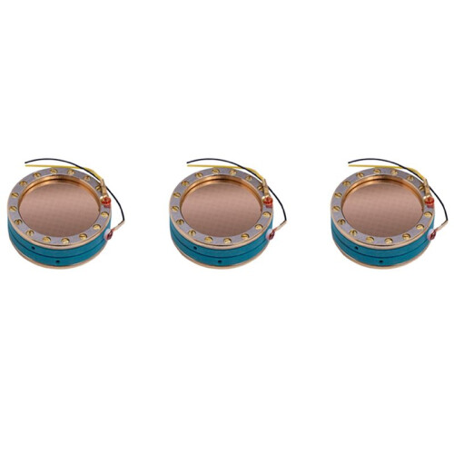 3X 34mm Grootmembraan Microfoon Cartridge Kern Opname Condensator Microfooncapsule voor Studio Opname Condensator Microfoon