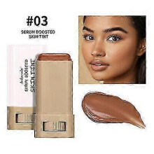 (#03) suitable for beauty balm serum boosted skin tint stick, lightweight full coverage foundation for women and girls, smooth natural finish