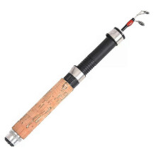 (A10) suitable for ultra short ice fishing rod with cermet guide ring, telescopic mini rod accessory