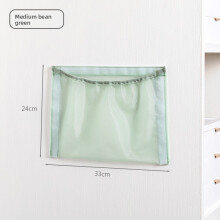 (Medium Green) Mesh Storage Hanging Bag For Daily Dorm Room Closet Organizing Home Use And