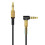 Extendable Coiled Cable Headset Cord for  1 Earphones Convenient Headset Cable Light Brown 3