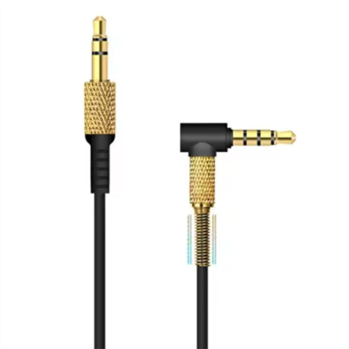Extendable Coiled Cable Headset Cord for  1 Earphones Convenient Headset Cable Light Brown 2
