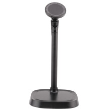 Aluminum Alloy Bracket for Desktop Live Streaming Conference Mobile Phone Magnetic Suction Bracket, Black