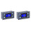 2X Adjustable Signal Generator, PWM Pulse Frequency Duty Cycle Rectangular Wave Square Wave Signal Generator 3.3-35V 2