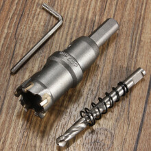(22mm) Carbide Steel Alloy Tip Tipped Drill Bit Metal Wood Cutter Hole 1545mm Saw Tool