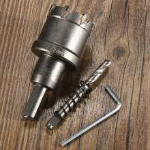 (35mm) Alloy Steel Carbide Tip Tipped Drill Bit Metal Wood Cutter Hole Saw Tool 1545mm