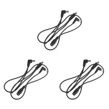 3X 3 Ways Electrode Daisy Chain Harness Cable Copper Wire for Guitar Effects Power Supply Adapter Splitter