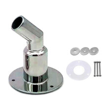 (Diameter 24mm, Bend) Stainless Steel Exhaust Skin Fitting 22/24mm Fuel Heater Exhaust Port Gasket
