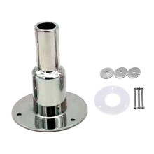(Diameter 24mm, Straight) Stainless Steel Exhaust Skin Fitting 22/24mm Fuel Heater Exhaust Port Gasket