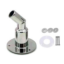 (22mm in diameter, Bend) Stainless Steel Exhaust Skin Fitting 22/24mm Fuel Heater Exhaust Port Gasket